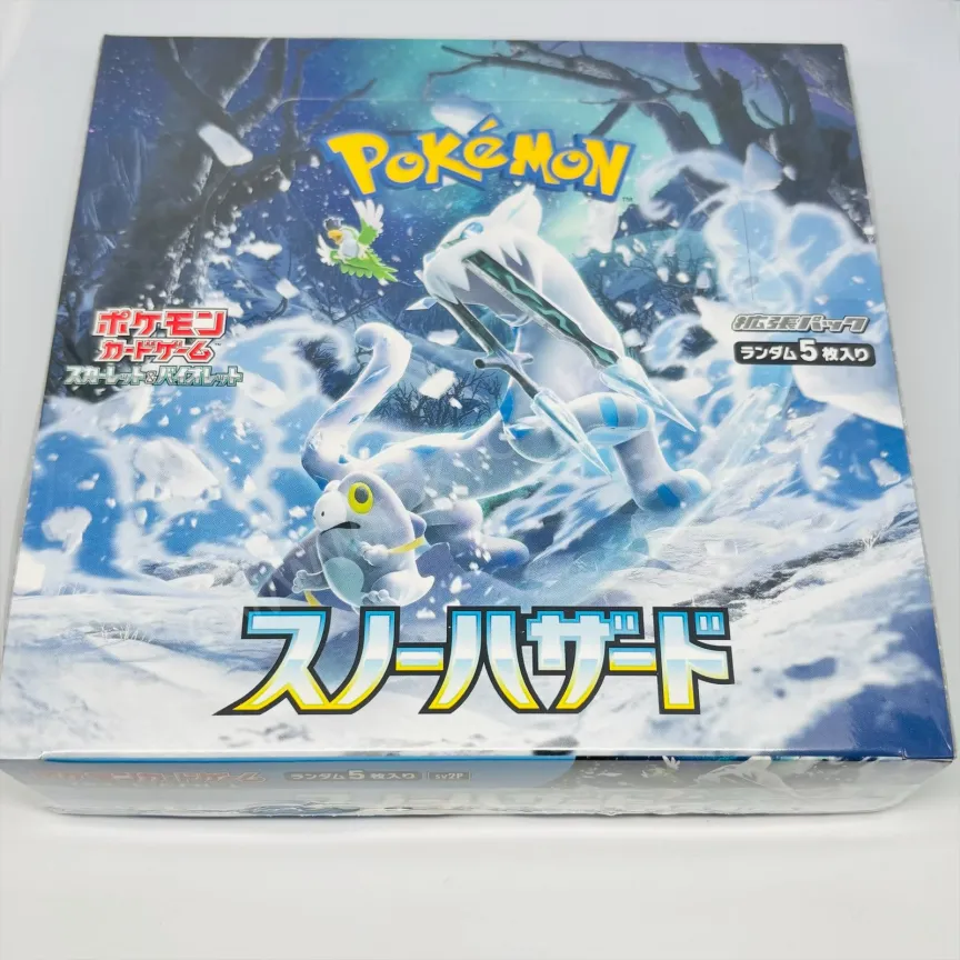 Japanese Scarlett & Violet Snow Hazard sv2P Booster Box Pokemon TCG