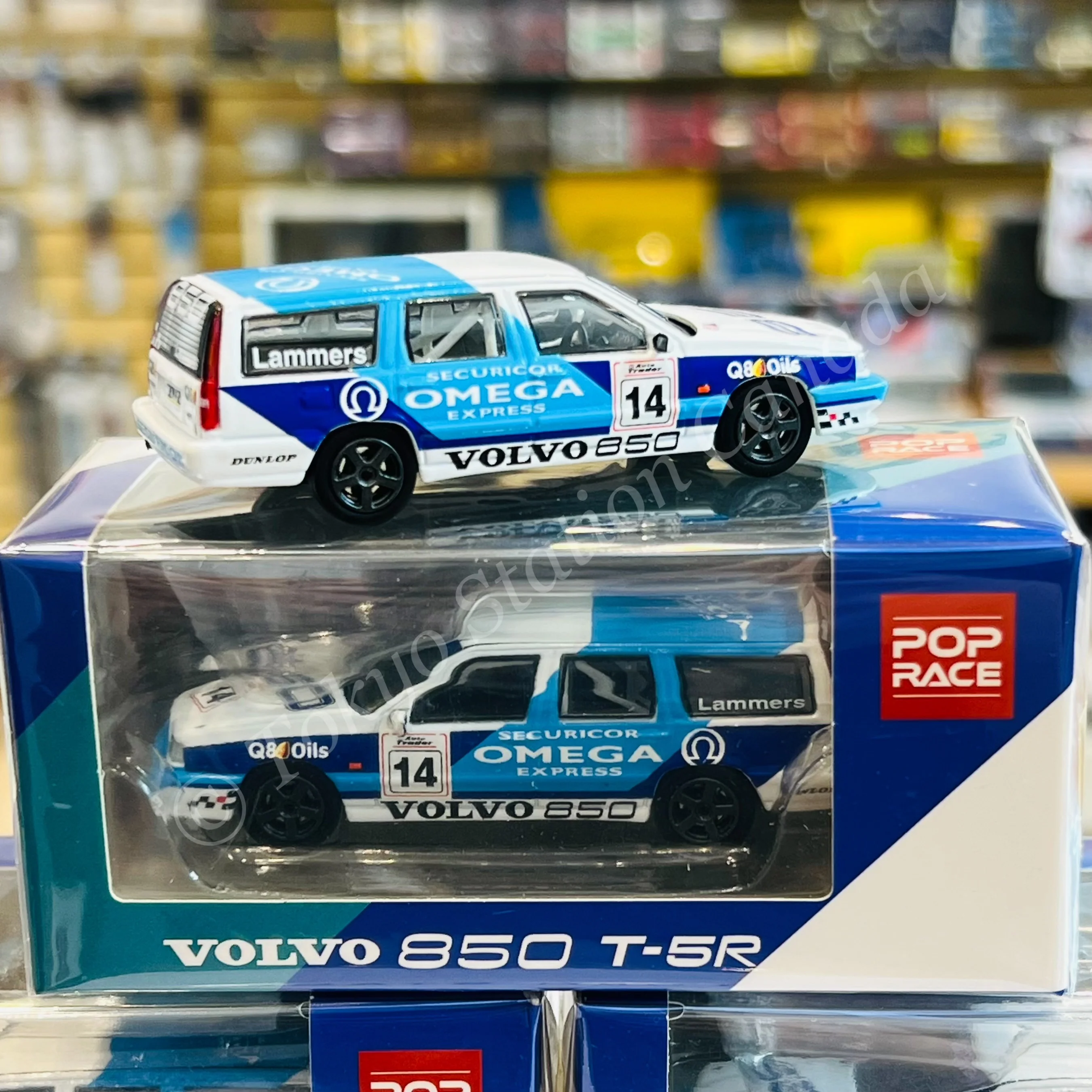 POPRACE 1/64 Volvo 850 Estate BTCC 1994 #14 PR64-850-BTCC14 - Image 2
