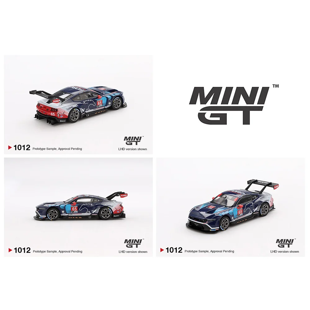PREORDER MINI GT 1/64 Ford Mustang GT3 #65 Ford Multimatic Motorsports 2024 IMSA Daytona 24 Hrs MGT01012-BL (Approx. Release Date : Q3 2025 subject to manufacturer's final decision)