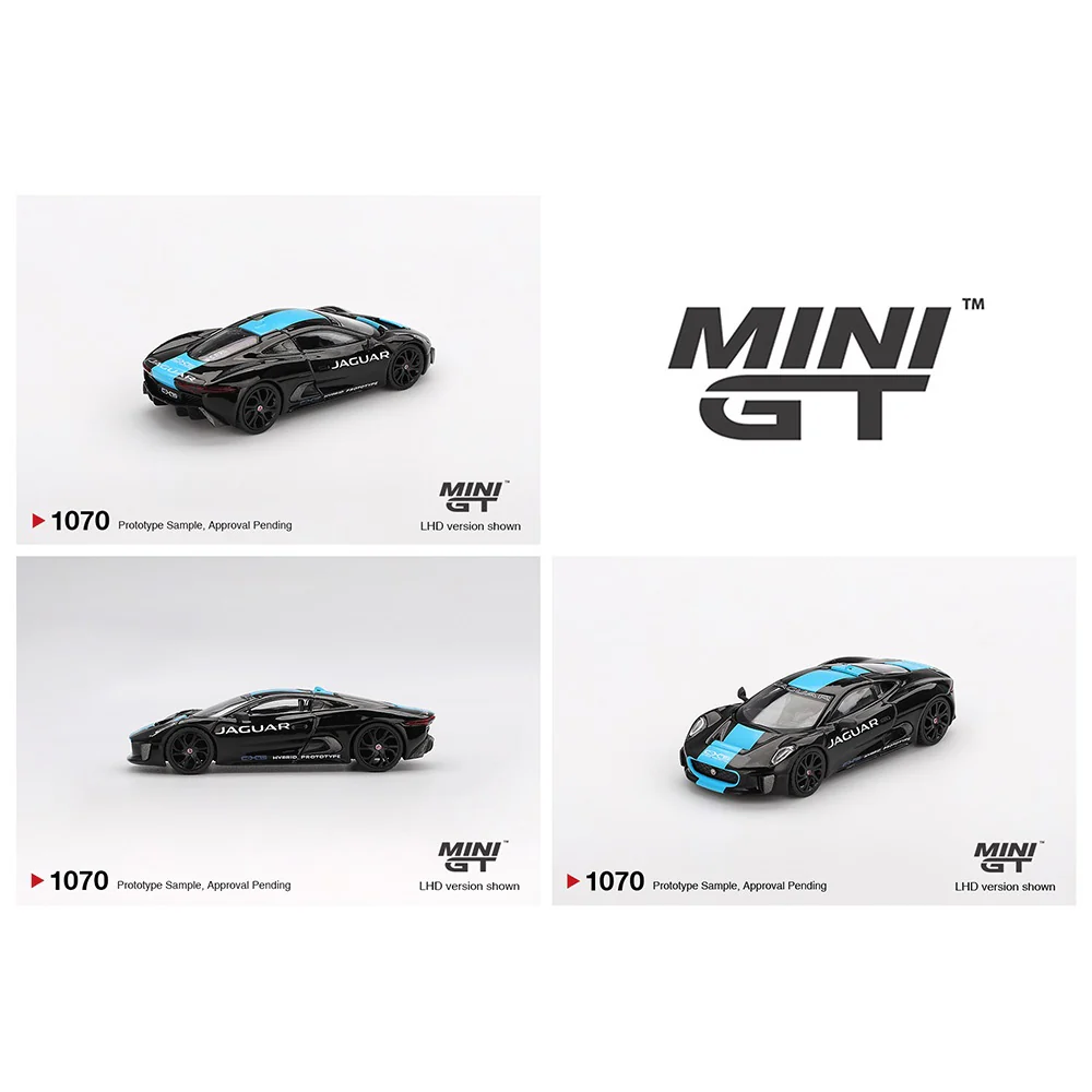 MINI GT 1/64 Jaguar C-X75 – Black MGT01070-BL
