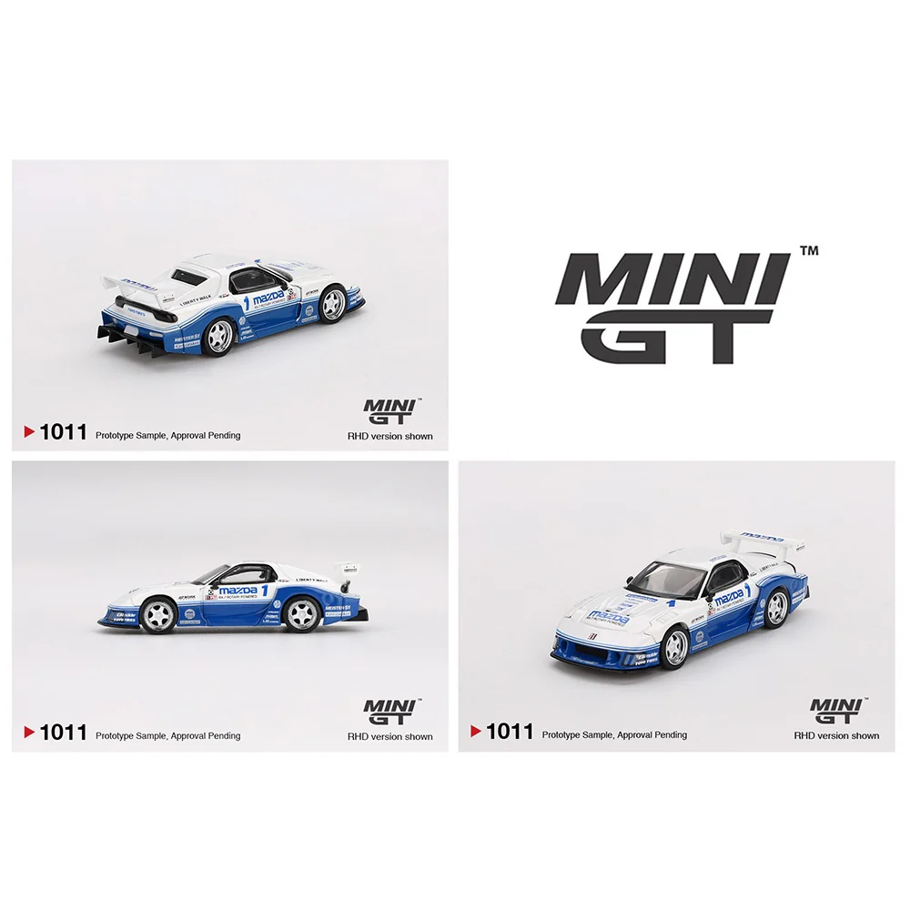 PREORDER MINI GT 1/64 MAZDA RX-7 LB-Super Silhouette IMSA MGT01011-BL (Approx. Release Date : Q3 2025 subject to manufacturer's final decision)