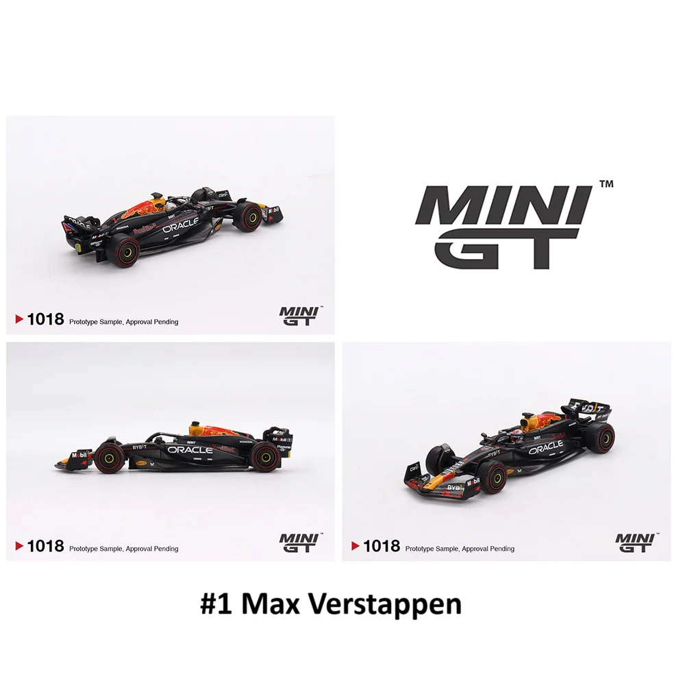 PREORDER MINI GT 1/64 Oracle Red Bull Racing RB20 #1 Max Verstappen 2024 F1 2024 Bahrain GP Winner MGT01018-BL (Approx. Release Date : Q3 2025 subject to manufacturer's final decision)