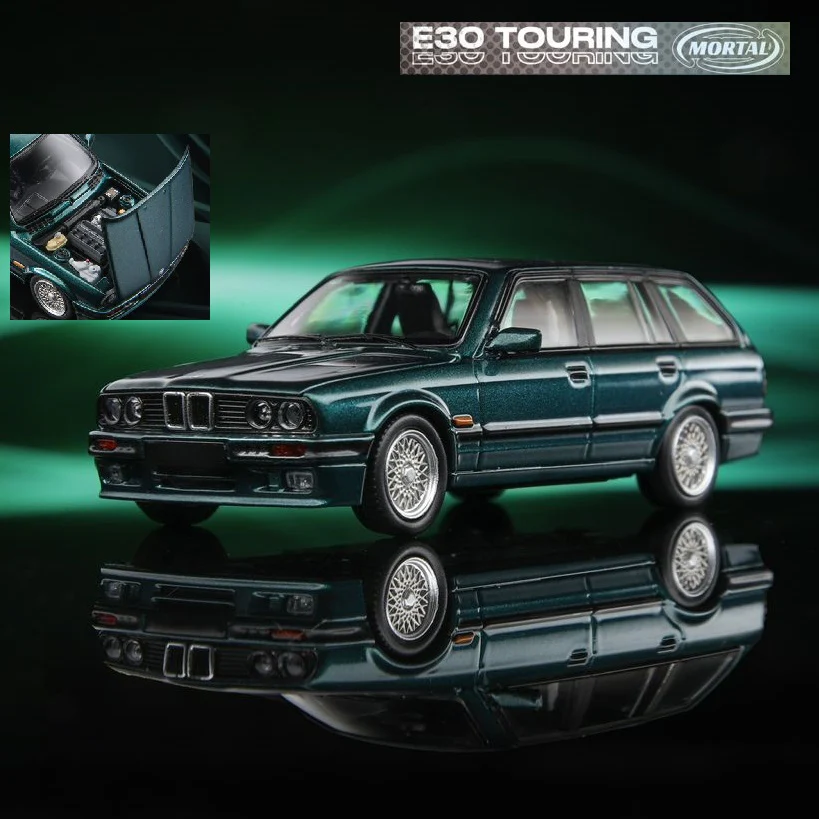 MORTAL 1/64 BMW E30 Touring Pearl Green