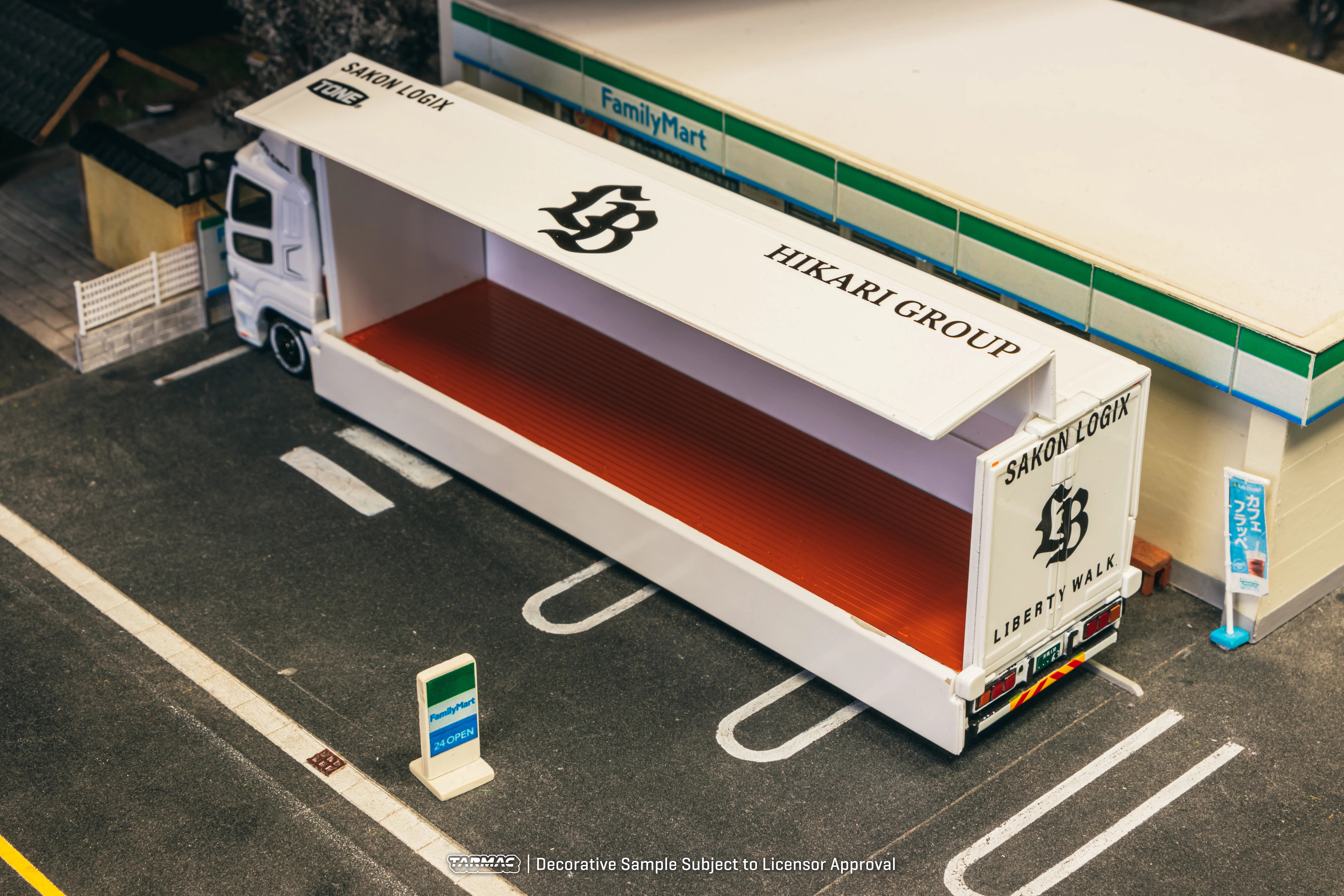PREORDER TARMAC WORKS TRUCK64 1/64 Mitsubishi Fuso Super Great LB-TRUCKS T64T-TL001-LBW (Approx. Release Date : AUGUST 2025 subject to manufacturer's final decision) - Image 3