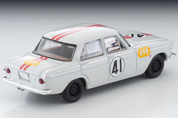 TOMYTEC TLV 1/64 Prince Skyline GT 2nd Japanese Grand Prix #41 (white) LV-213b - Image 3