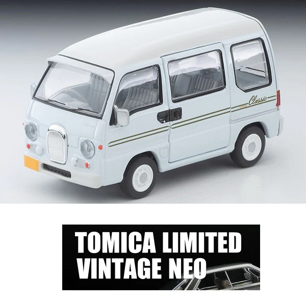TOMYTEC TLVN 1/64 Subaru Sambar Dias Classic 40th Anniversary (light blue/white) 1998 LV-N249f