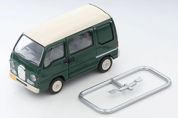 TOMYTEC TLVN 1/64 Subaru Sambar Dias Classic (green/cream) 1996 LV-N249e - Image 3