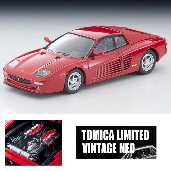 TOMYTEC TLVN 1/64 LV-N Ferrari F512 M (RED)