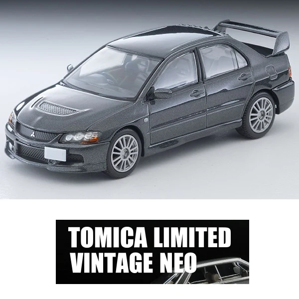 TOMYTEC TLVN 1/64 Mitsubishi Lancer GSR Evolution IX MR (Gray) 2006 LV-N349a