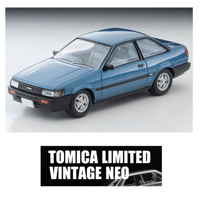 TOMYTEC TLVN 1/64 Toyota Corolla Levin 2-door GT (Blue) 1983 LV-N284d