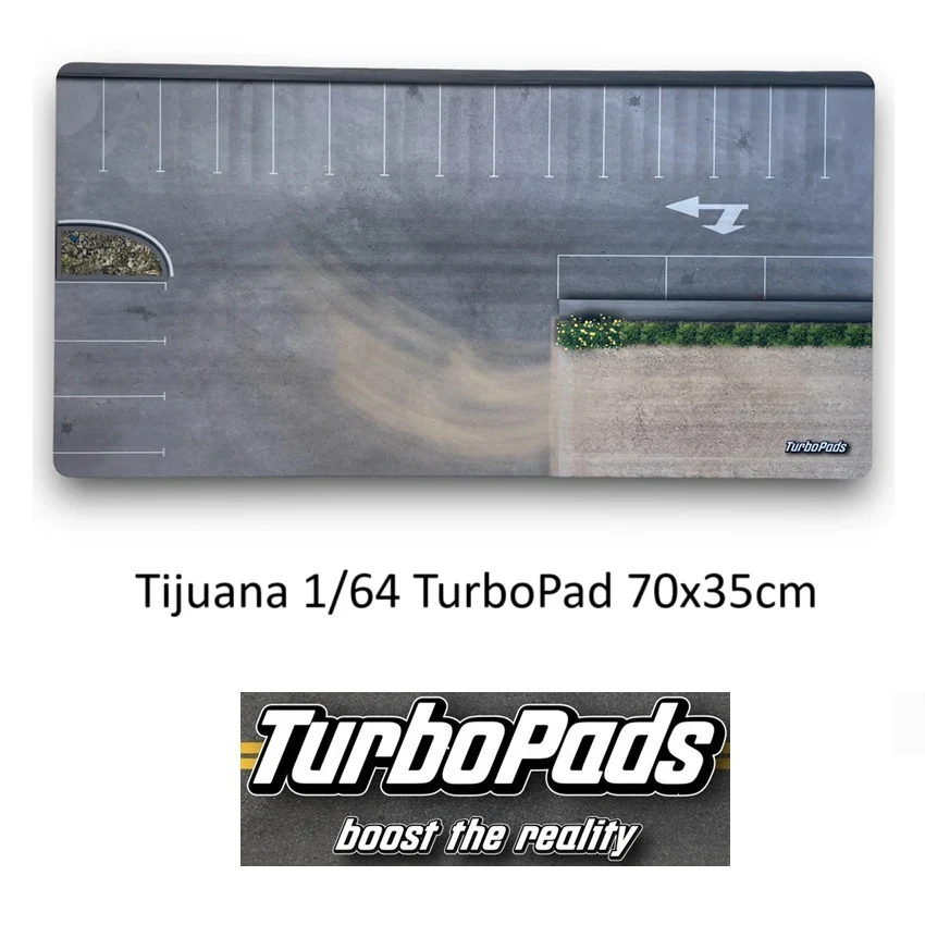 TurboPads 1/64 Tijuana Desktop Pad 70cm x 35cm