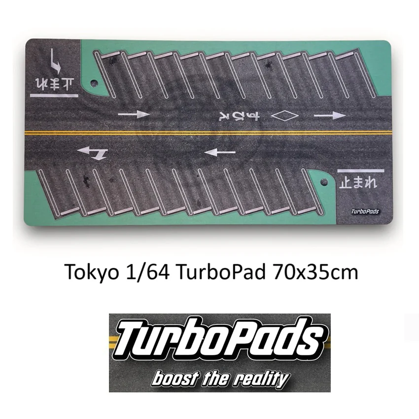 TurboPads 1/64 Tokyo Desktop Pad 70cm x 35cm